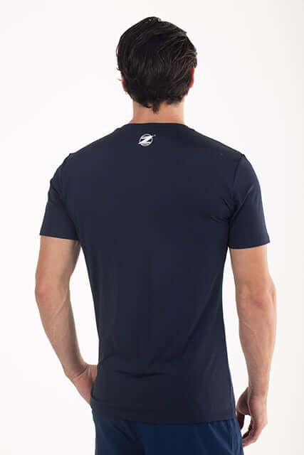 ZD Male Dri-Fit Original Logo T-Shirt Z-DEGREE Activewear Sportswear Gym Yoga athletic clothing workout clothes.
