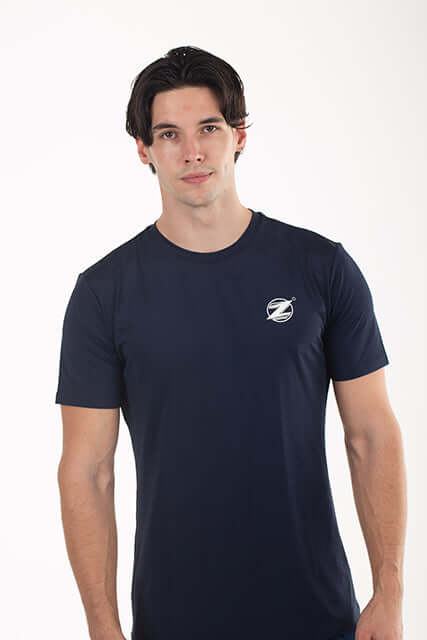 ZD Male Dri-Fit Original Logo T-Shirt Z-DEGREE Activewear Sportswear Gym Yoga athletic clothing workout clothes.