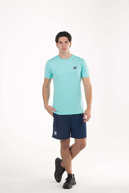 ZD Male Dri-Fit Original Logo T-Shirt Z-DEGREE Activewear Sportswear Gym Yoga athletic clothing workout clothes.