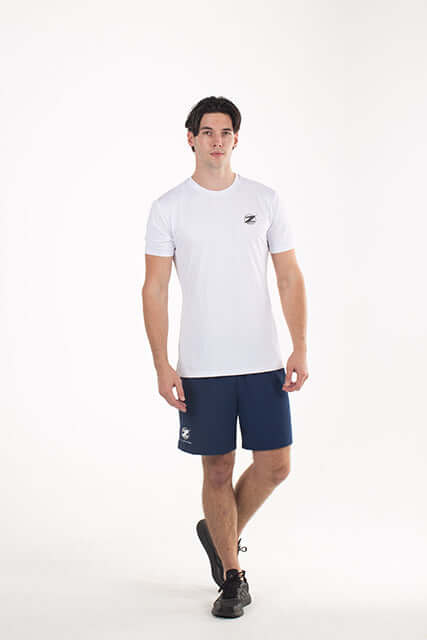 ZD Male Dri-Fit Original Logo T-Shirt Z-DEGREE Activewear Sportswear Gym Yoga athletic clothing workout clothes.