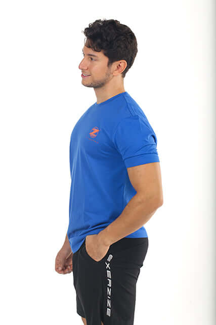 ZD Male Breathe Casual T-Shirt Z-DEGREE Activewear Sportswear Gym Yoga athletic clothing workout clothes.