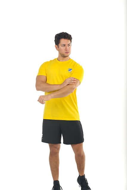 ZD Male Breathe Casual T-Shirt Z-DEGREE Activewear Sportswear Gym Yoga athletic clothing workout clothes.