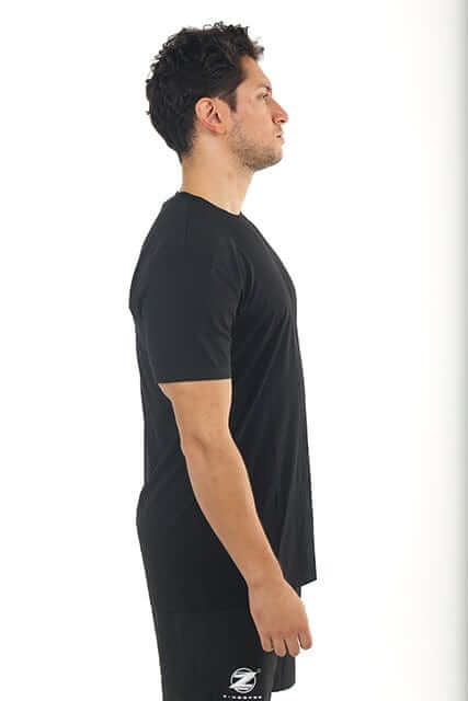 ZD Male Original Casual T-Shirt Z-DEGREE Activewear Sportswear Gym Yoga athletic clothing workout clothes.