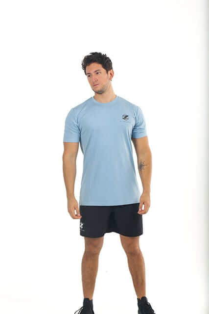 ZD Male Original Casual T-Shirt Z-DEGREE Activewear Sportswear Gym Yoga athletic clothing workout clothes.