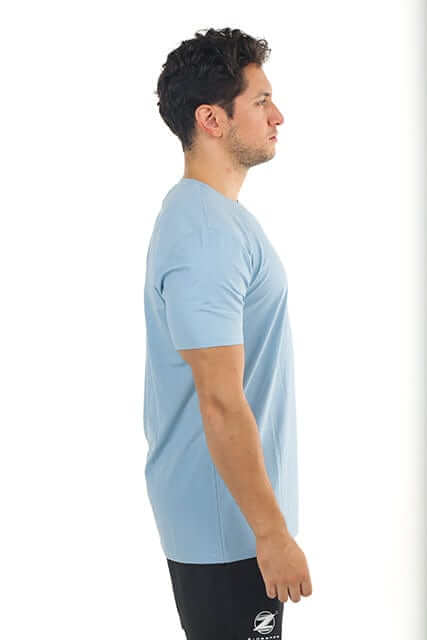 ZD Male Original Casual T-Shirt Z-DEGREE Activewear Sportswear Gym Yoga athletic clothing workout clothes.