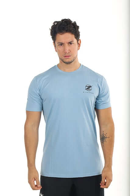 ZD Male Original Casual T-Shirt Z-DEGREE Activewear Sportswear Gym Yoga athletic clothing workout clothes.