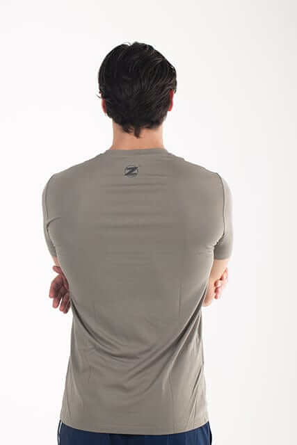 ZD Male Original Slim T-Shirt Z-DEGREE Activewear Sportswear Gym Yoga athletic clothing workout clothes.