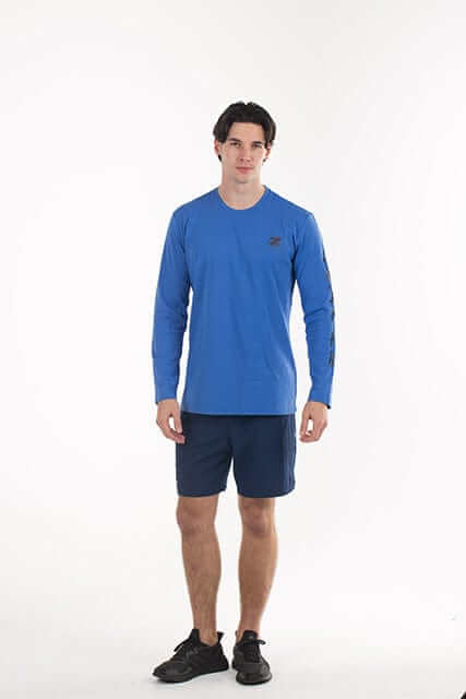 ZD Male Exerzize Casual Long Sleeve Shirt Z-DEGREE Activewear Sportswear Gym Yoga athletic clothing workout clothes.