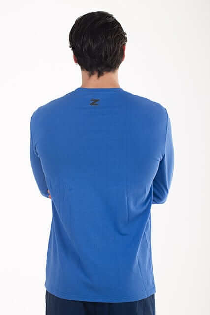 ZD Male Exerzize Casual Long Sleeve Shirt Z-DEGREE Activewear Sportswear Gym Yoga athletic clothing workout clothes.