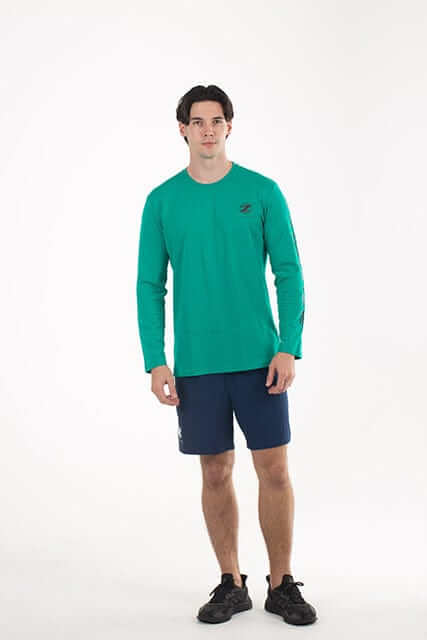 ZD Male Exerzize Casual Long Sleeve Shirt Z-DEGREE Activewear Sportswear Gym Yoga athletic clothing workout clothes.