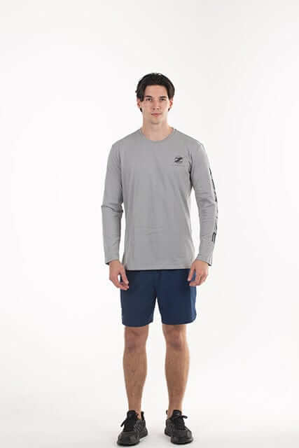 ZD Male Exerzize Casual Long Sleeve Shirt Z-DEGREE Activewear Sportswear Gym Yoga athletic clothing workout clothes.