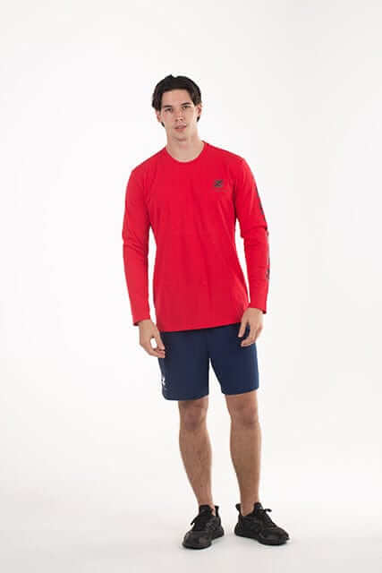 ZD Male Exerzize Casual Long Sleeve Shirt Z-DEGREE Activewear Sportswear Gym Yoga athletic clothing workout clothes.