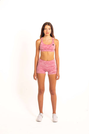 ZD Female Camo Luxe Shorts Z-DEGREE Activewear Sportswear Gym Yoga athletic clothing workout clothes.