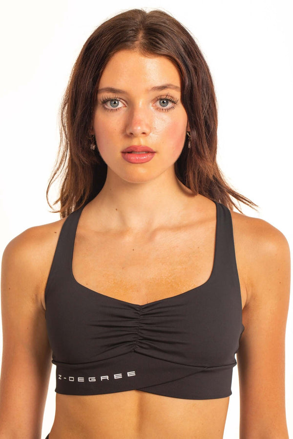 ZD Female Escape Luxe Sports Bra Z-DEGREE Activewear Sportswear Gym Yoga athletic clothing workout clothes.
