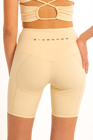 ZD Female Flexi Luxe Shorts Z-DEGREE Activewear Sportswear Gym Yoga athletic clothing workout clothes.