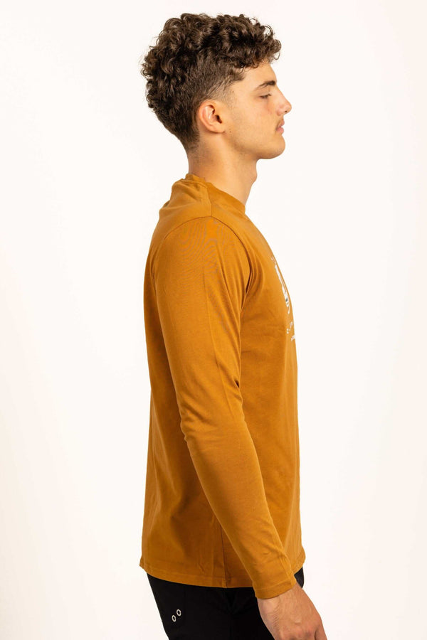 ZD Male Original Long Sleeve T-Shirt Z-DEGREE Activewear Sportswear Gym Yoga athletic clothing workout clothes.