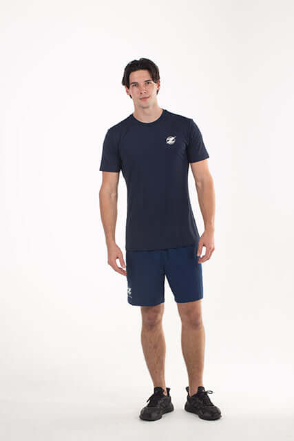 ZD Male Dri-Fit Original Logo T-Shirt Z-DEGREE Activewear Sportswear Gym Yoga athletic clothing workout clothes.