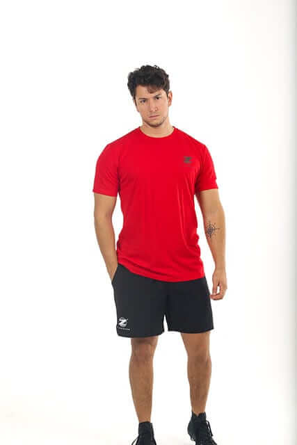 ZD Male Exerzize Casual T-Shirt Z-DEGREE Activewear Sportswear Gym Yoga athletic clothing workout clothes.