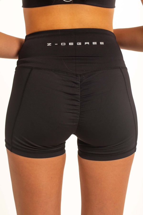 ZD Female Escape Luxe Shorts Z-DEGREE Activewear Sportswear Gym Yoga athletic clothing workout clothes.